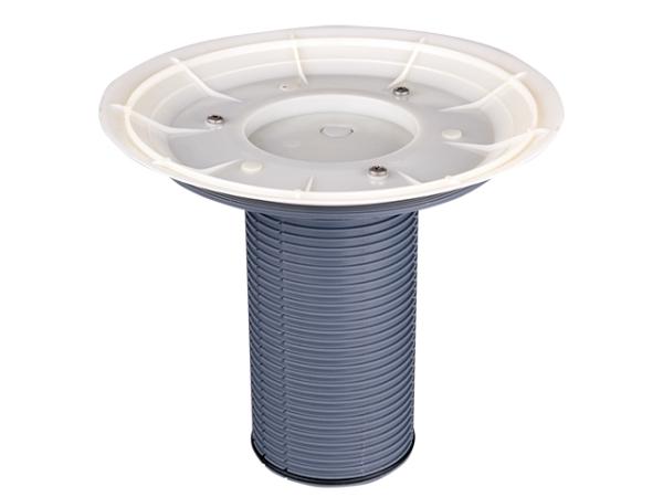 Aufstockelement mit Dichtflansch, inkl. O-Ring und tiefem Bauschutz passend zur Serie HL3020   HL85N-3020